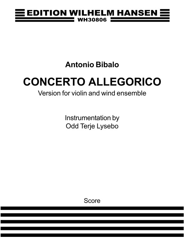 CONCERTO ALLEGORICO FOR WIND ENSEMBLE
