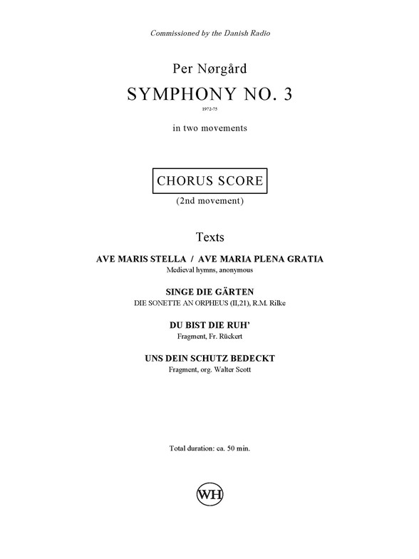 SYMPHONY NO. 3