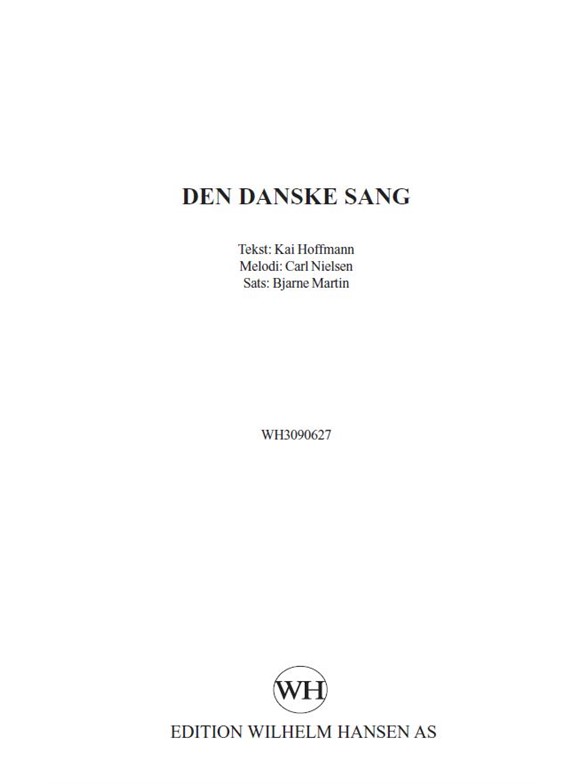 BJARNE MARTIN DEN DANSKE SANG