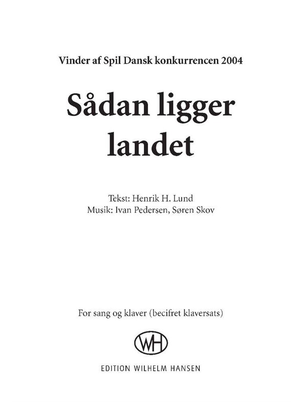 SÅDAN LIGGER LANDET