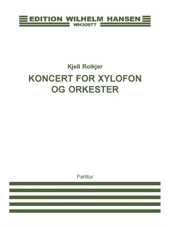 KONCERT OP. 34 XYLOFON/ORKESTER