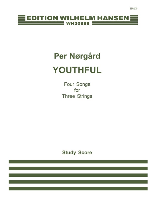 NORGARD PER YOUTHFUL FIVE SONGS FOR THREE STRINGS VLN/VLA/VLC SCORE