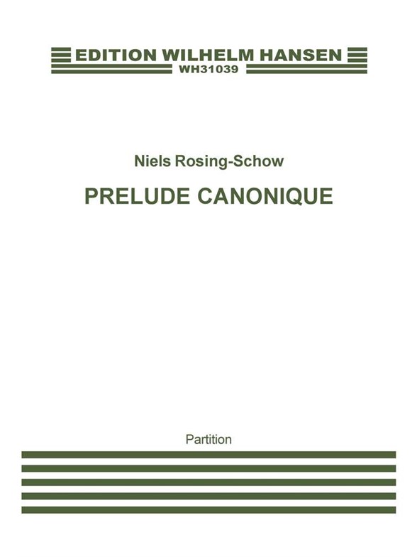 PRELUDE CANONIQUE