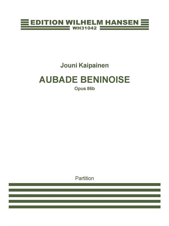 AUBADE BENINOISE OP. 86B