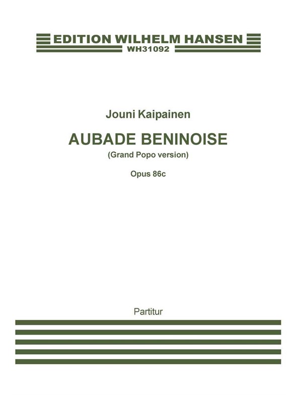 AUBADE BENINOISE OP. 86C (GRAND POPO VERSION)
