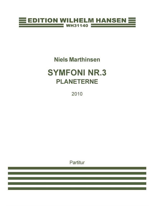 NIELS MARTHINSEN SYMFONI NR. 3 - PLANETERNE SC