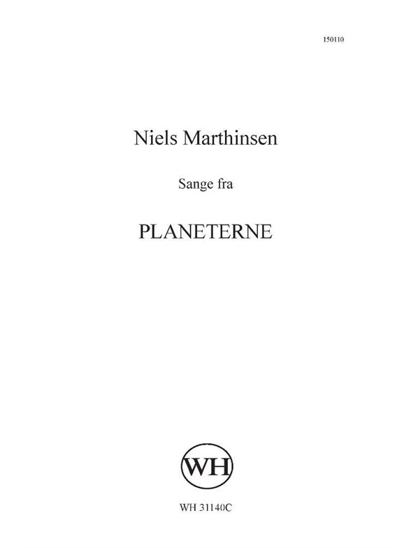NIELS MARTHINSEN SYMFONI NR. 3 - PLANETERNE SONGBOOK