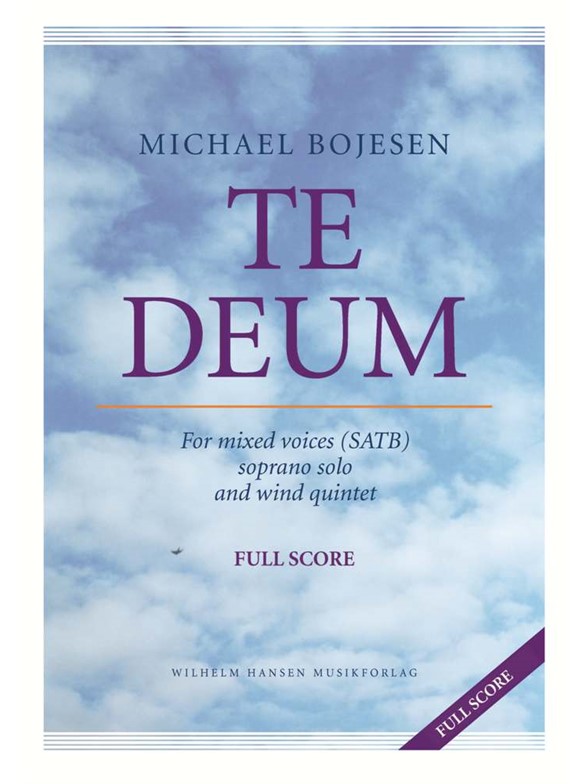 BOJESEN TE DEUM - PARTITUR (SCORE)