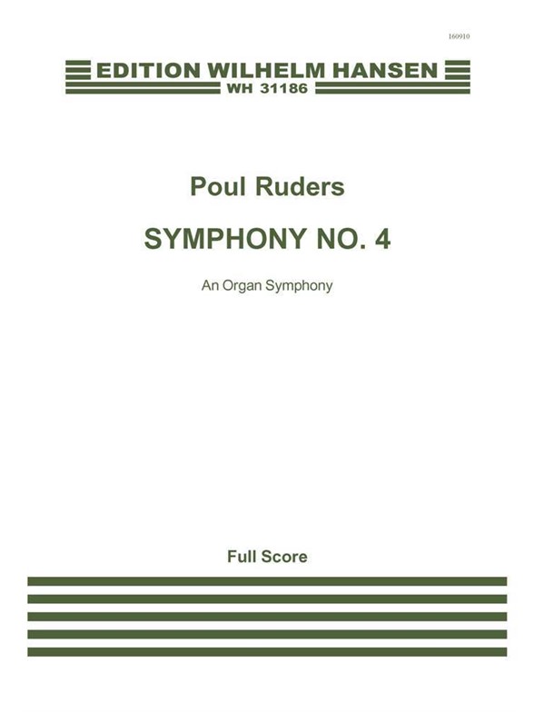 RUDERS POUL SYMPHONY NO 4 SC