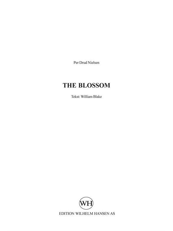 Per Drud Nielsen: Blossom (SATB)