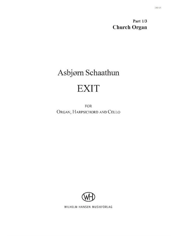 Schaathun Exit Pts