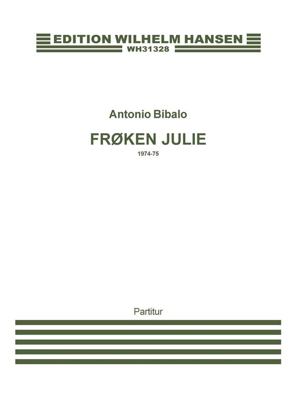 Bibalo Frãken Julie Sc Orch Vers.