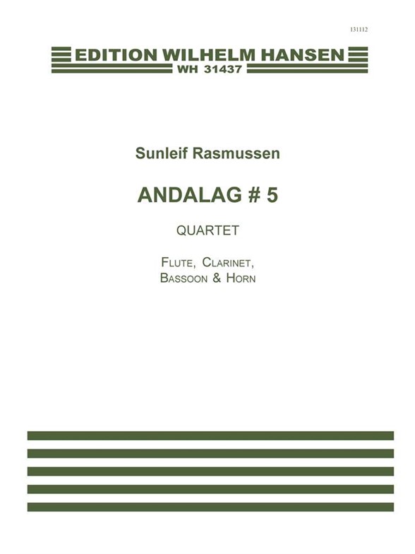 SUNLEIF RASMUSSEN ANDALAG #05 SC