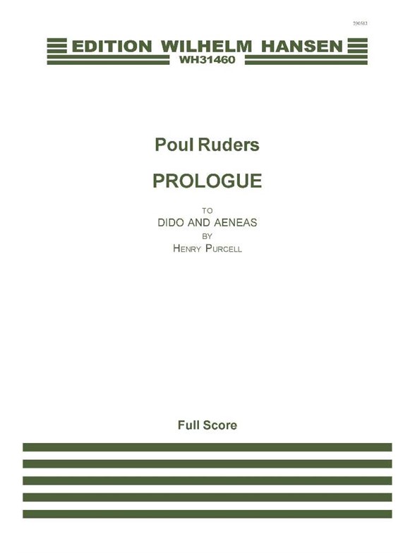 Poul Ruders: Prologue (Score)