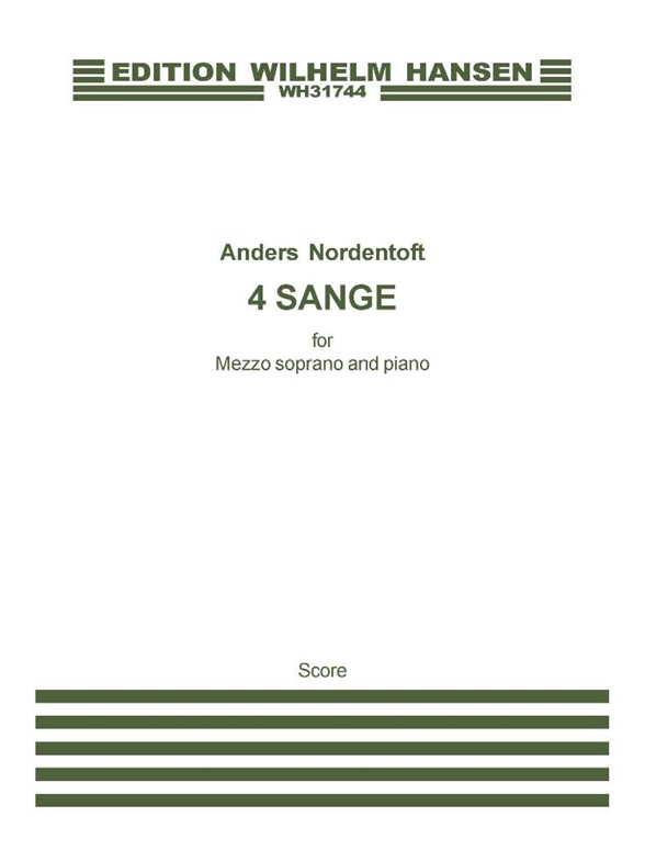 Nordentoft 4 Sange Mez/Pf