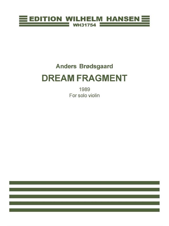 Brãdsgaard Dream Fragment Vln