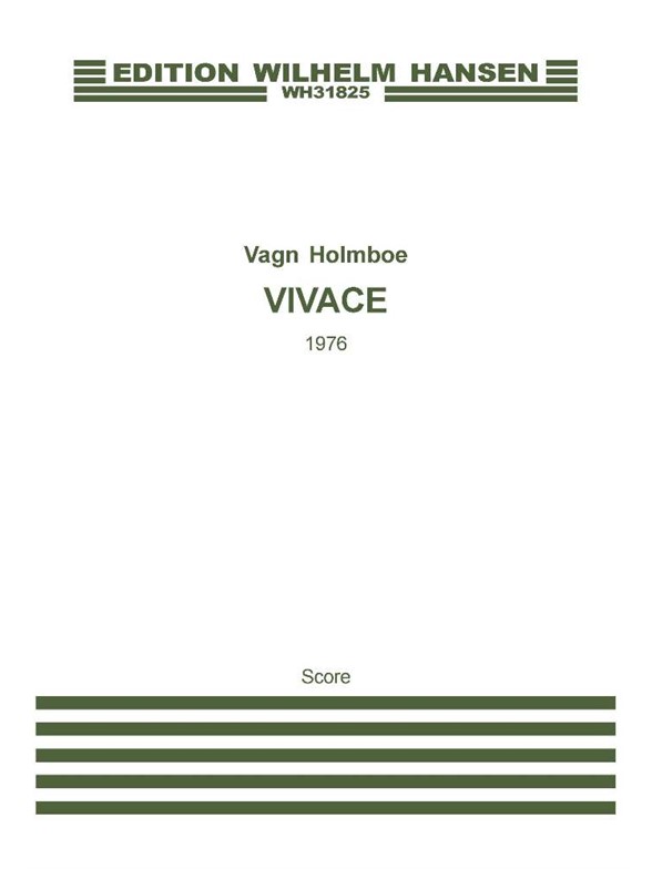 Holmboe Vivace - Tempo Di A.. Sc