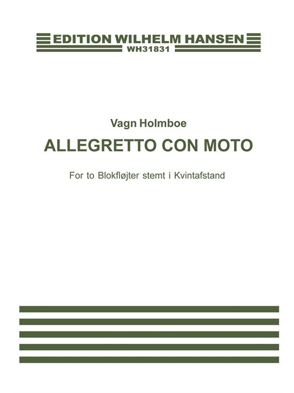 Holmboe Allegretto Con Moto Rec