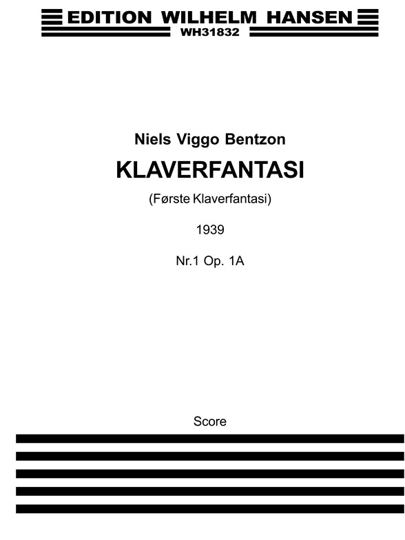 Bentzon Klaverfantasi Nr.1 Op.1a Pf