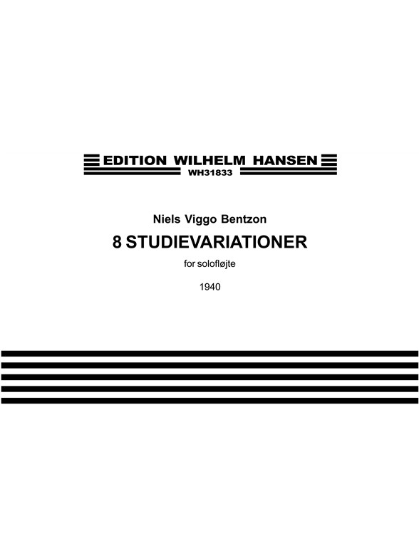 Bentzon 8 Studievariationer Op.5 Flt