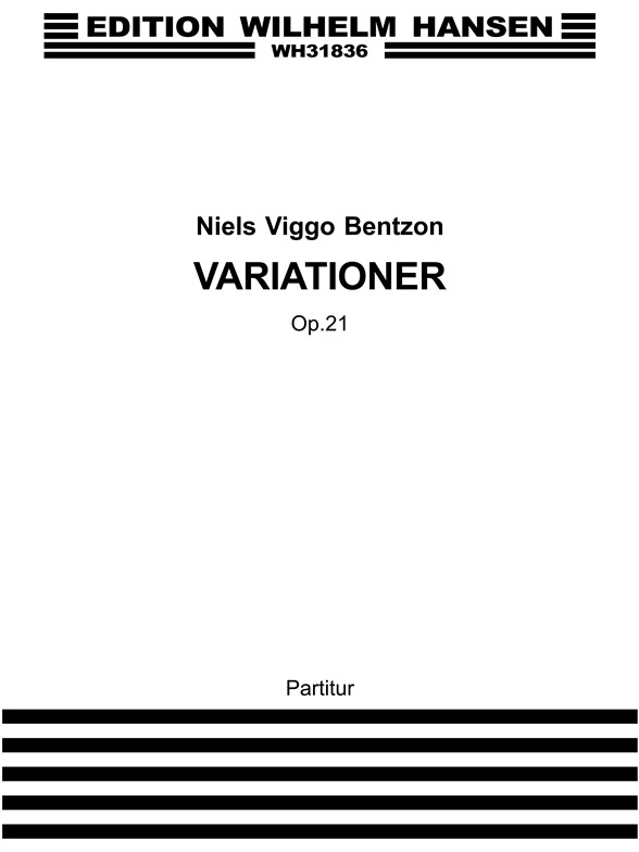 Bentzon Variationer Op. 21 Sc