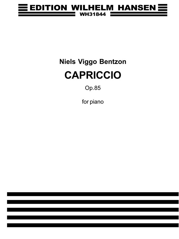 Bentzon Capriccio Op.85 Pf