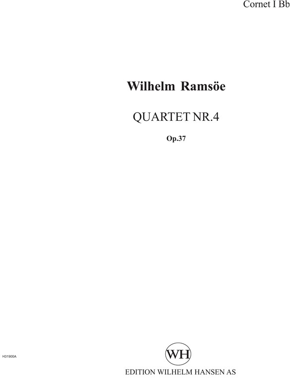 Ramsãe Quartet No.4 Op.37 Pts