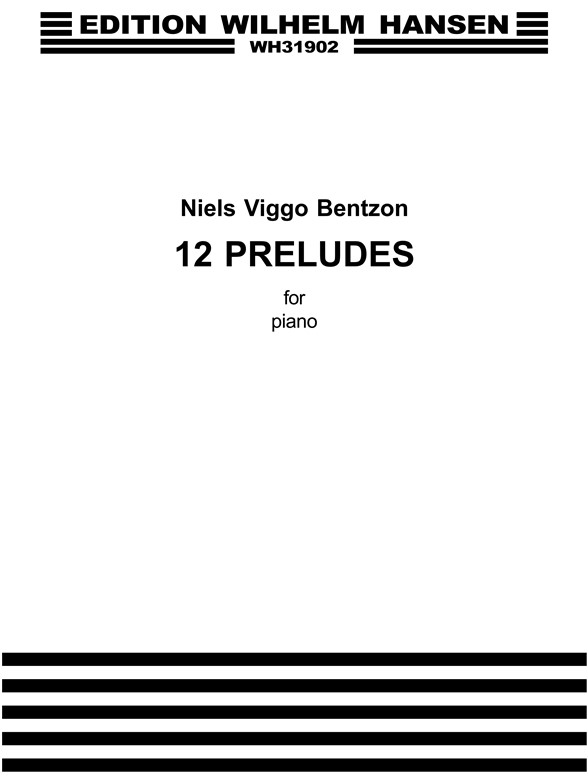 Bentzon 12 Preludier Op.112 Pf