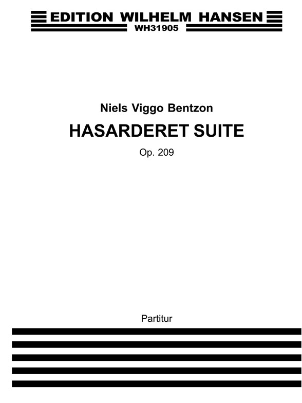 Bentzon Hasarderet Suite Op.209 Sc
