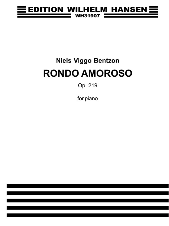 Bentzon Rondo Amoroso Op.219 Pf