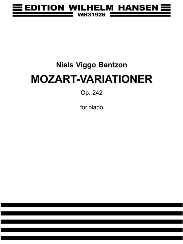 Bentzon Mozart-Variationer Op.242 Pf