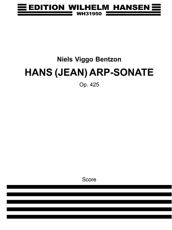 Bentzon Hans (Jean) Arp-Sonate Sc