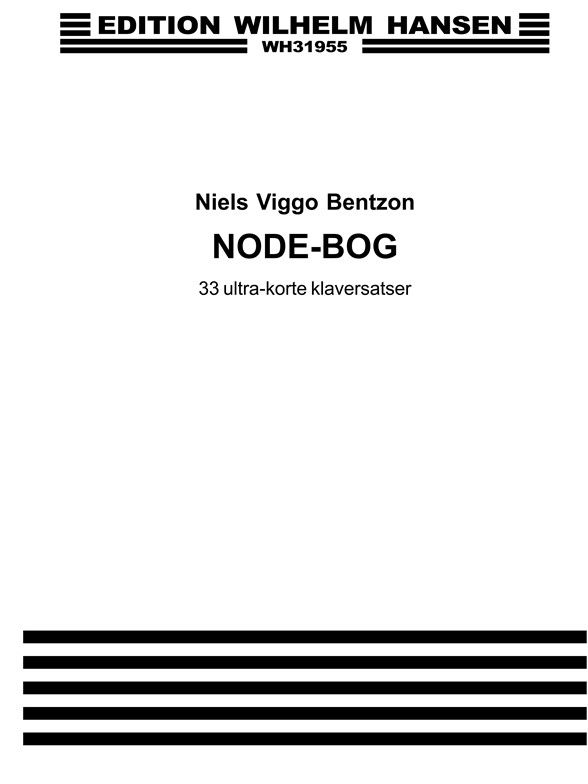 Bentzon Node-Bog Op.472 Pf