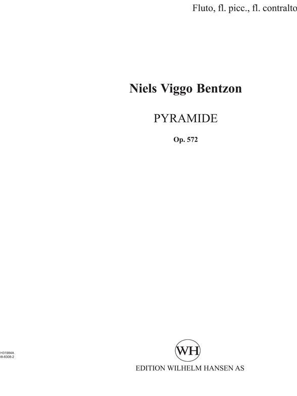 Bentzon Pyramide Op.572 Parts