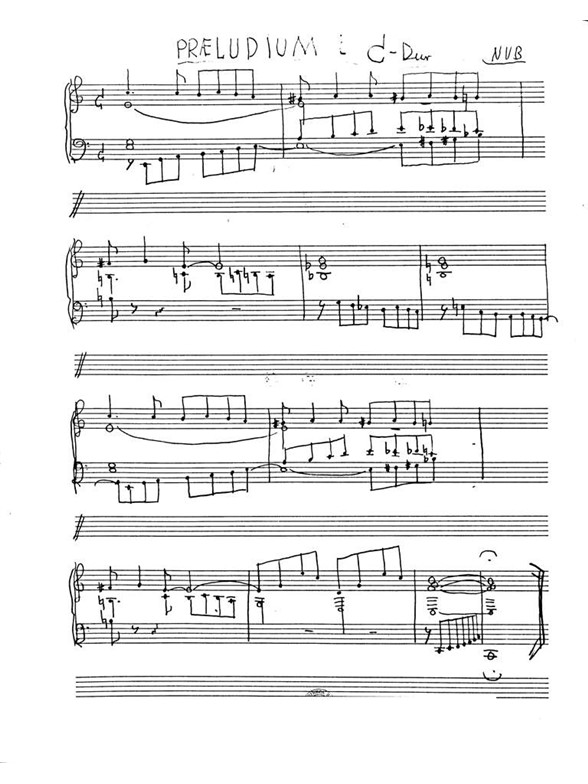 Bentzon Adriadne Musica.. Op.426 Org