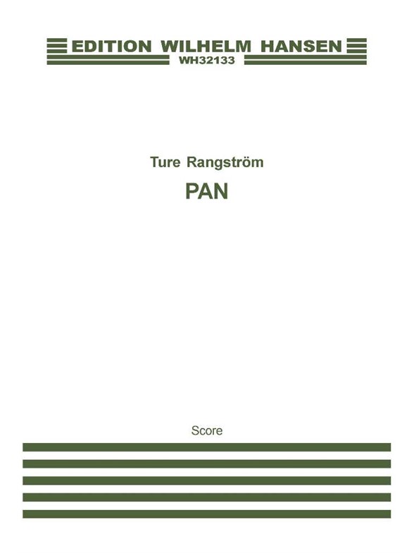 Ture Rangström Pan Sc