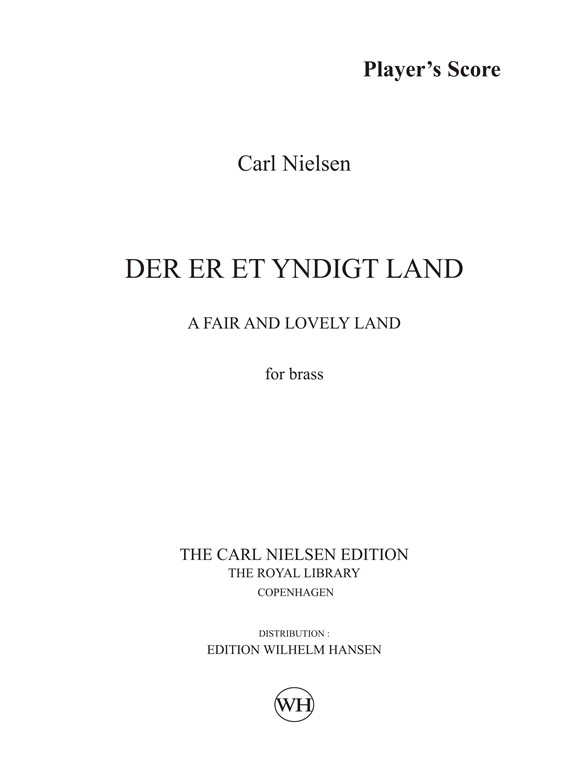 Carl Nielsen Det Er Et Yndigt Land Brass