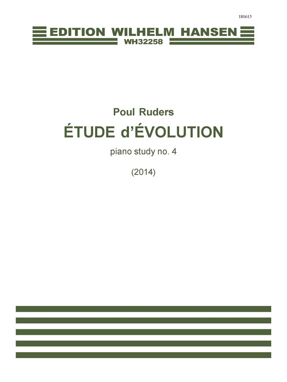 Poul Ruders: Étude d'Évolution - Piano Study No.4