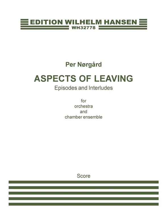 Per Nørgård Aspects Of Leaving Sc