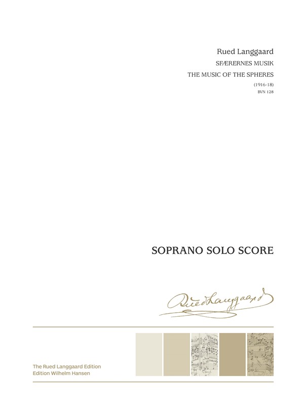 Rued Langgaard: Sphärenmusik/The Music Of The Spheres (Soprano Solo)