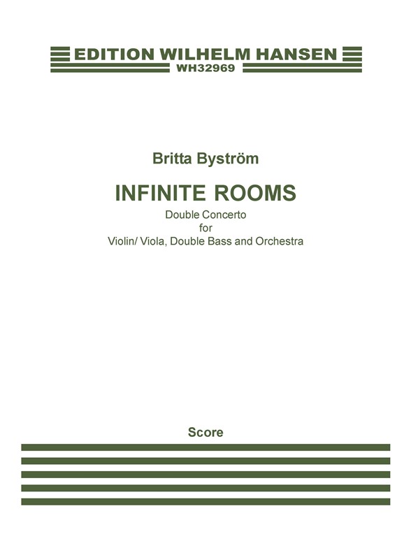 Britta Byström: Infinite Rooms - Double Concerto (Score)