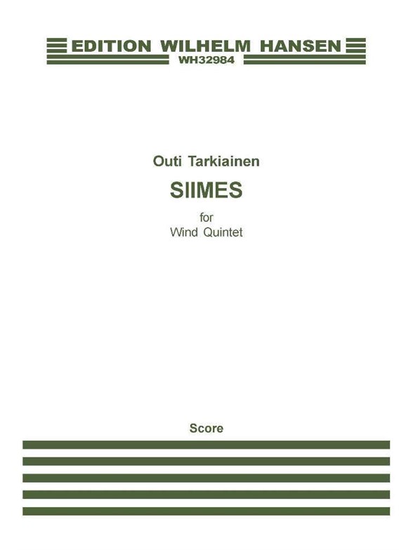 Outi Tarkiainen: Siimes (Score)