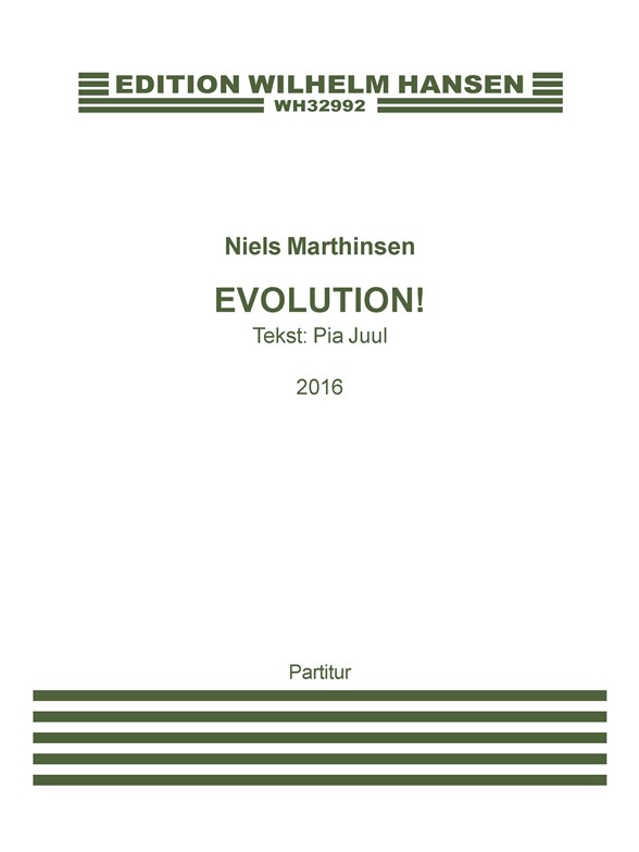 Niels Marthinsen: Evolution! (Score)