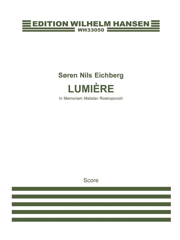 Sren Nils Eichberg: Lumière - In