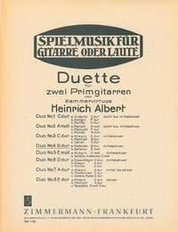 Acht Duette Fr 2 Primgitarren Nr. 4