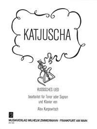 Katjuscha Fr Gesang Und Klavier