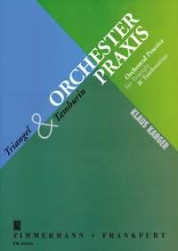 Orchesterpraxis Fr Triangel Und Tamb