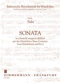 Sonata B-dur Fr 2 Mandolinen Und B.