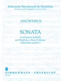 Sonata In Sol Minore (G-moll) Fr Man