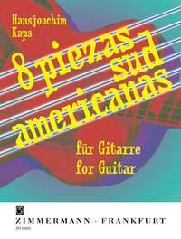 8 Piezas Sudamericanas Fr Gitarre So
